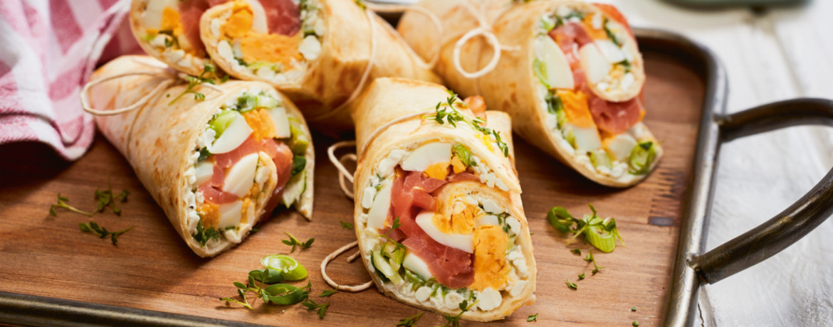 15 Rezepte mit Wraps