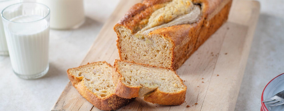 Einfaches Bananenbrot