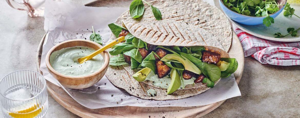 Vegane Wraps mit Tofu - Rezept | LIDL Kochen