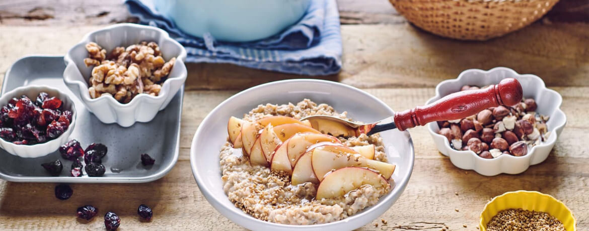 Veganer Apfel-Porridge - Rezept | LIDL Kochen