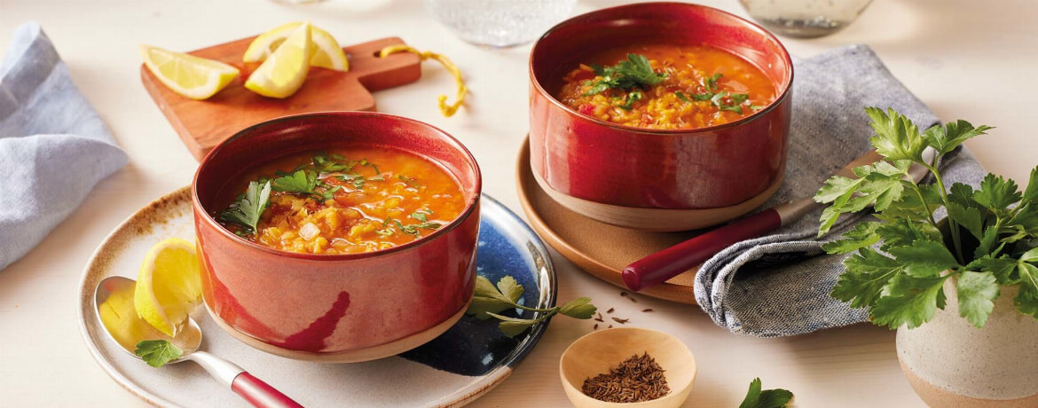 Orientalische Linsensuppe - Monsieur Cuisine Rezept