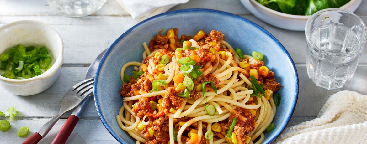 Spaghetti Mit Bunter Bolognese Rezept Lidl Kochen