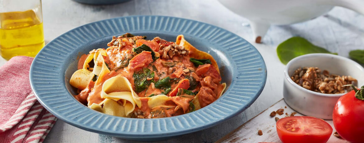 Nudeln In Tomaten Sahne Sauce Rezept Lidl Kochen