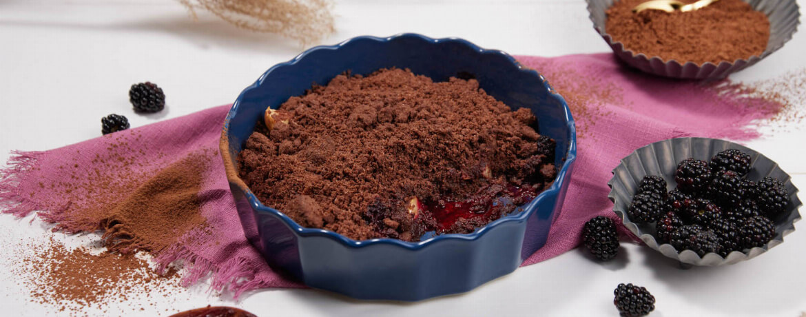 Brombeer Schoko Crumble - Rezept | LIDL Kochen