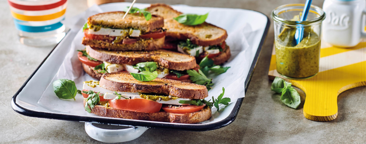 Grilled Sandwich Rezept LIDL - Tomate Kochen | Hirtengenuss und mit