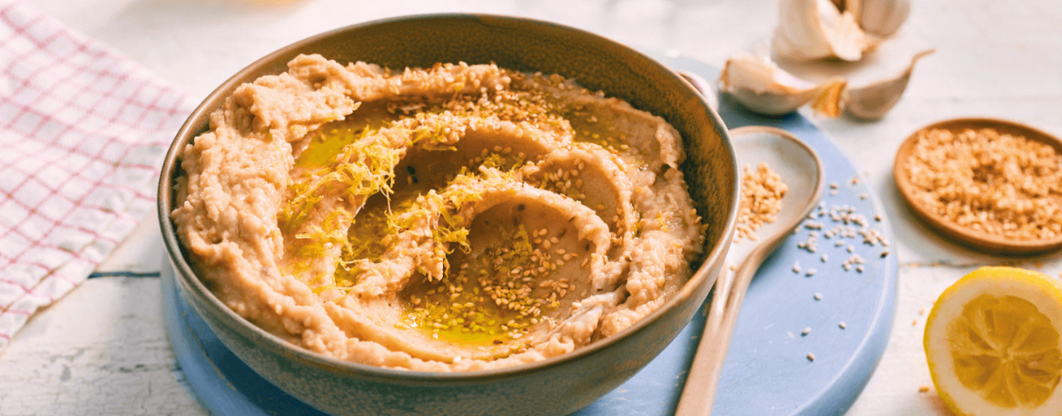Weiße-Bohnen-Hummus für 4 Personen von lidl-kochen.de