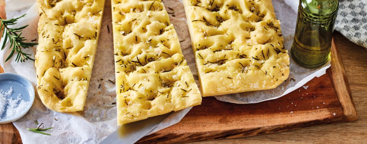 Glutenfreie Foccacia mit Rosmarin für 1 Personen von lidl-kochen.de