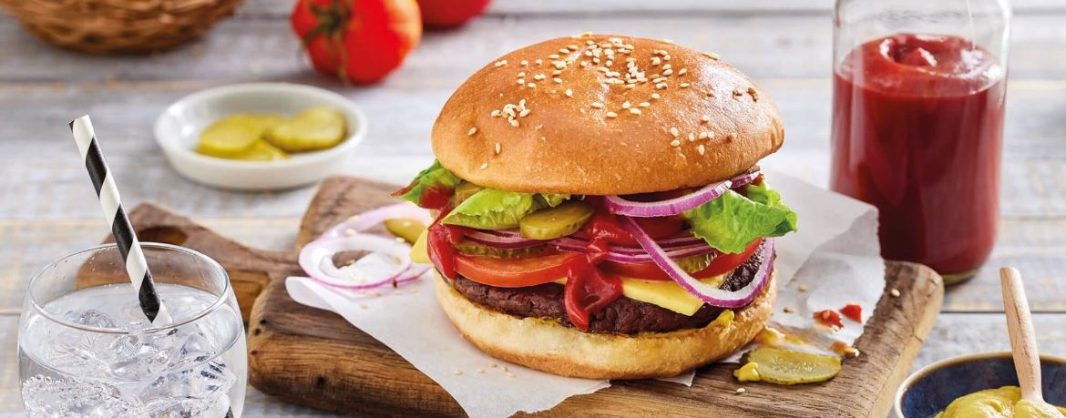 Veganer Burger für 4 Personen von lidl-kochen.de