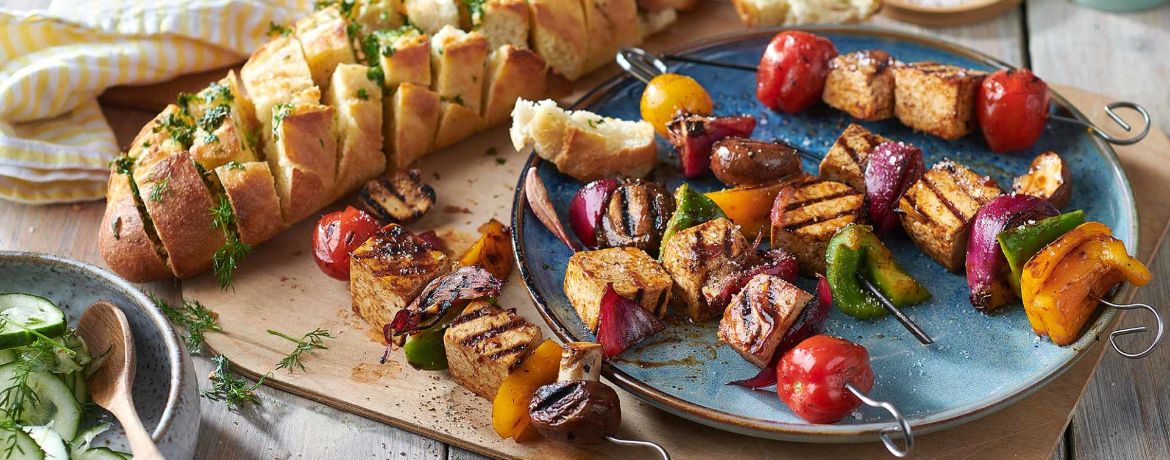 BBQ-Tofu-Spieße zum Grillen für 4 Personen von lidl-kochen.de