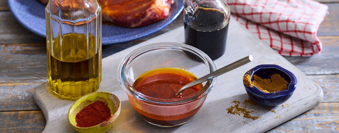 Grillmarinade für Schweinefleisch mit Sojasauce und Paprika für 4 Personen von lidl-kochen.de