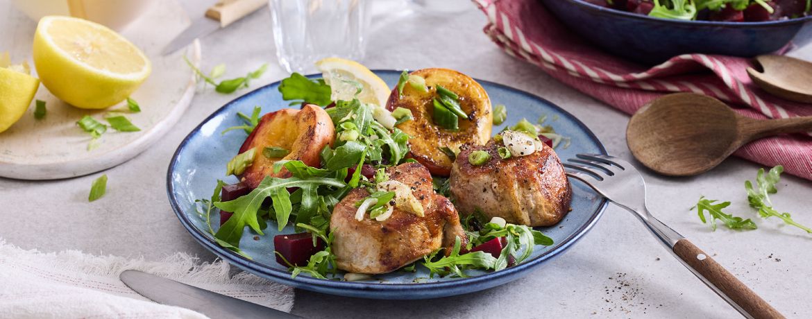 Involtini auf cremigem Zitronenrisotto mit gebratener Zucchini für 4 Personen von lidl-kochen.de