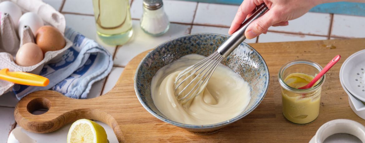 Grundrezept selbst gemachte Mayonnaise für 4 Personen von lidl-kochen.de