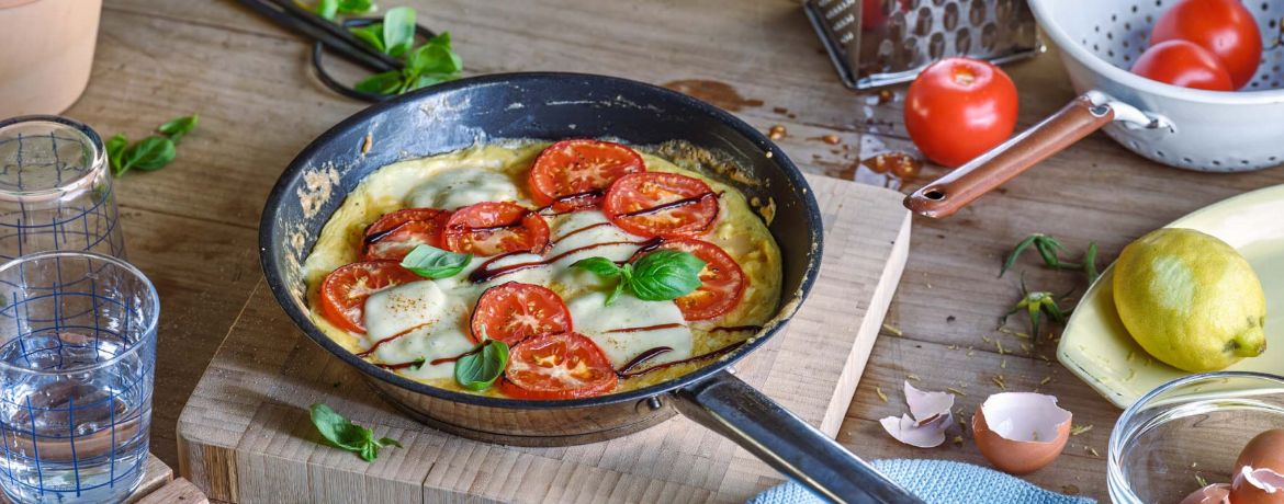 Tomaten-Mozzarella-Omelett aus dem Ofen für 4 Personen von lidl-kochen.de