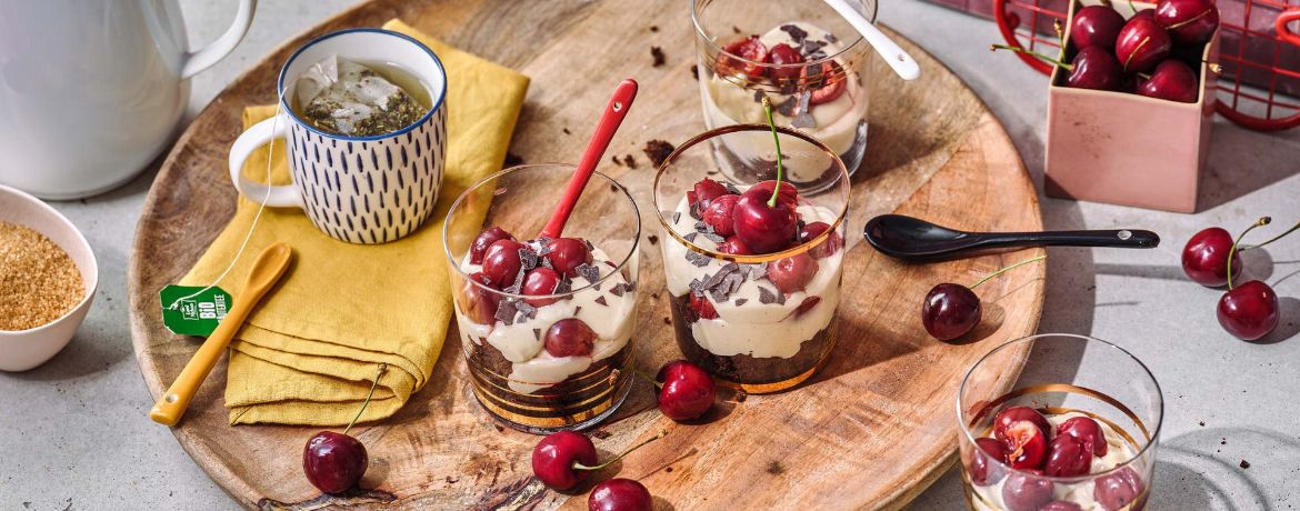 Veganes Donauwellen-Trifle im Glas für 4 Personen von lidl-kochen.de