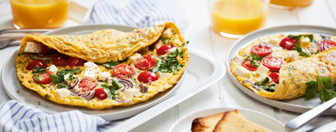 Veganes Omelett mit Hirtengenuss und Tomaten für 4 Personen von lidl-kochen.de