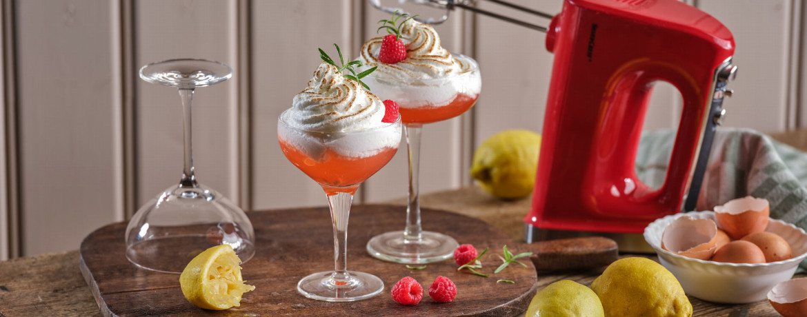 Gin-Meringue-Cocktail mit Baiser für 2 Personen von lidl-kochen.de