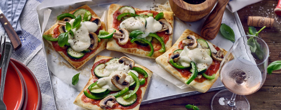 Minipizzen aus der Heißluftfritteuse für 4 Personen von lidl-kochen.de