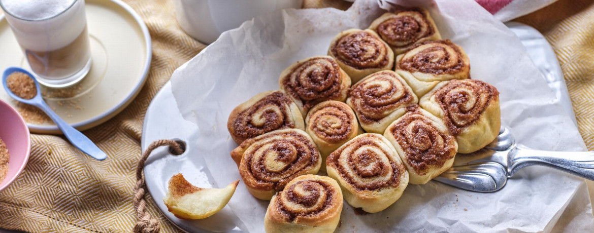 Schnelle Zimtschnecken aus der Heißluftfritteuse für 4 Personen von lidl-kochen.de