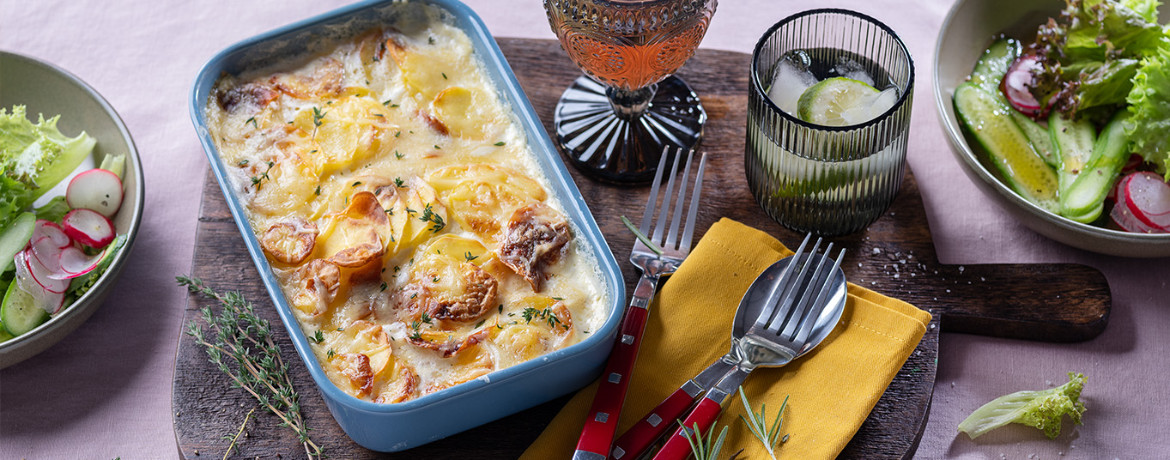 Kartoffelgratin aus der Heißluftfritteuse für 4 Personen von lidl-kochen.de