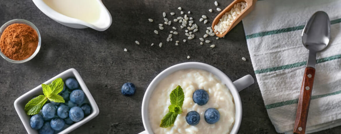 Milchreis mit Blaubeeren - Rezept | LIDL Kochen