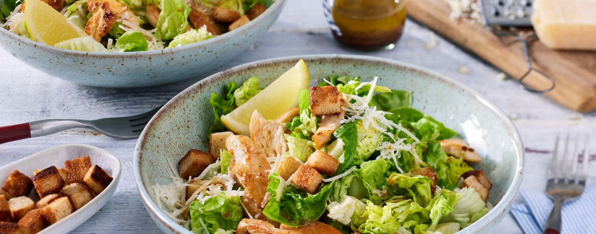 Schnell Einfach Salat Mit Hahnchen Streifen Lidl Kochen