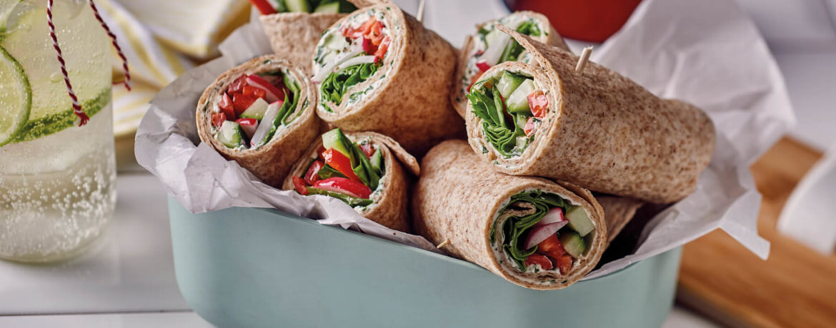 Schnell Einfach Vegetarische Wraps LIDL Kochen