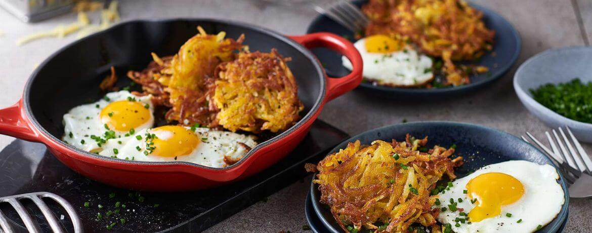 Rösti mit Spiegelei - Rezept | LIDL Kochen