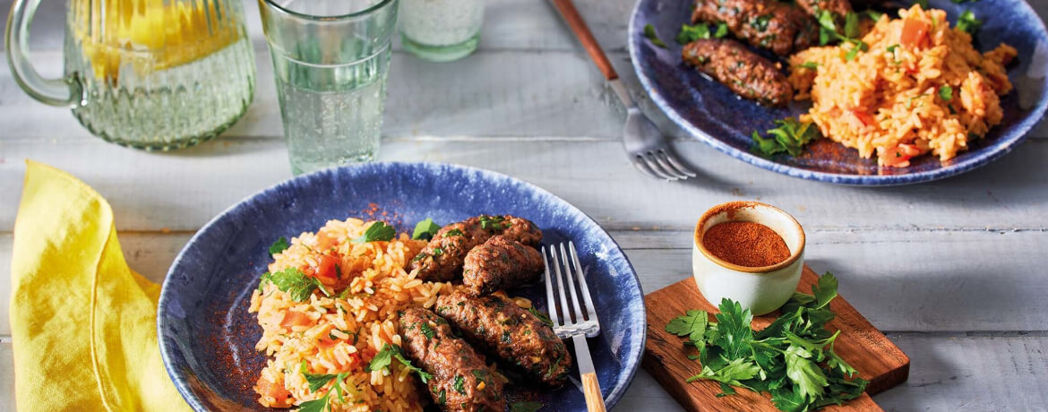 [Schnell &amp; einfach] Cevapcici mit Tomatenreis | LIDL Kochen