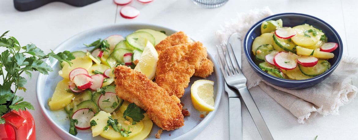 Schnell einfach Back Hähnchen mit Kartoffelsalat LIDL Kochen