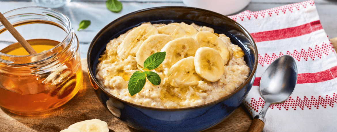 Porridge mit Bananen und Honig - Rezept | LIDL Kochen