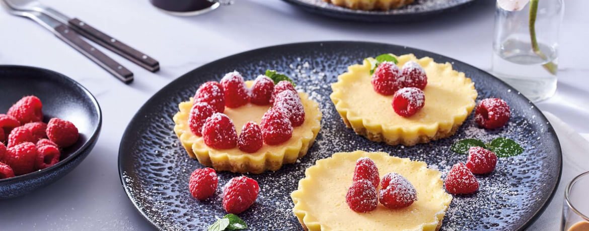 Mini-Cheesecakes mit Himbeeren - Rezept | LIDL Kochen