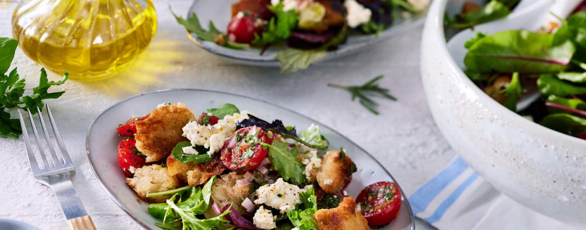 Panzanella – Brotsalat &amp; Tomaten - Rezept | LIDL Kochen