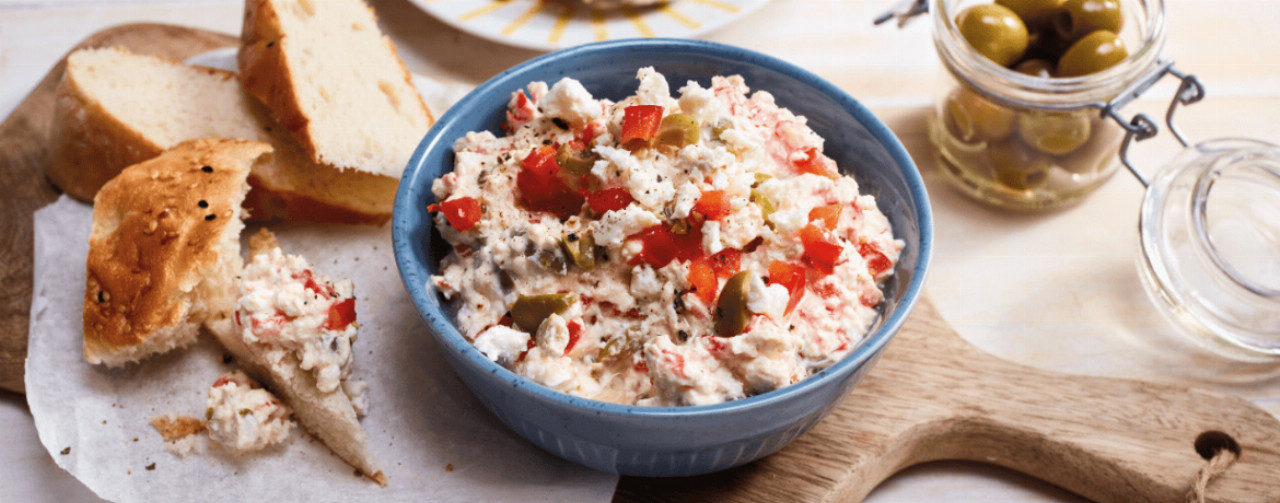 Paprika Feta Dip Mit Oliven Rezept LIDL Kochen