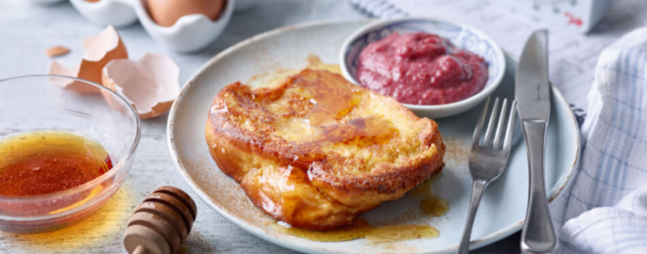 French Toast mit Cranberries-Frischkäse - Rezept | LIDL Kochen