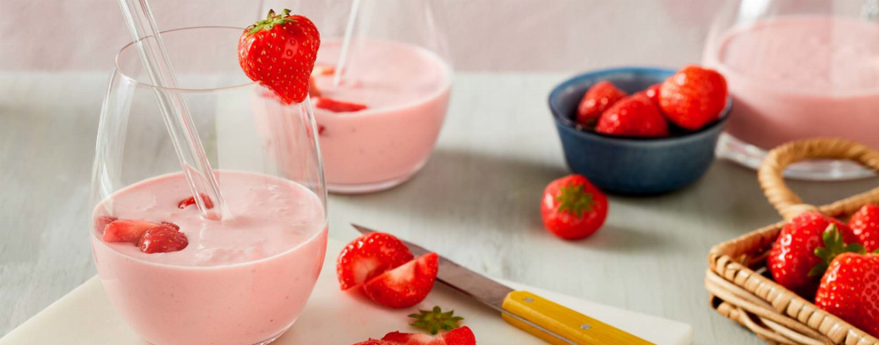 Kokos Erdbeer Smoothie Rezept Lidl Kochen