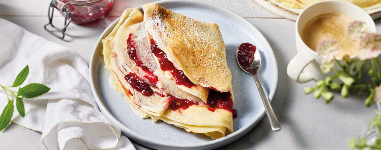 Pfannkuchen Mit Kirschmarmelade Rezept LIDL Kochen