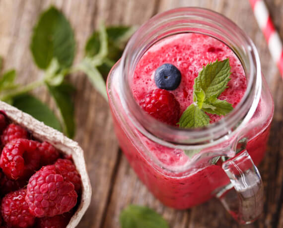 [Schnell &amp; einfach] Blaubeeren-Himbeer-Smoothie | LIDL Kochen