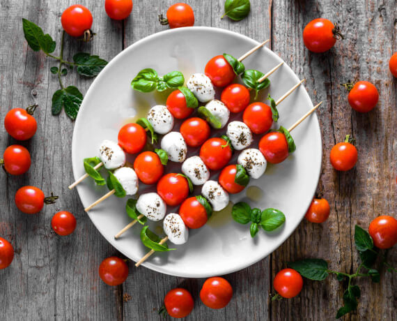 [Schnell &amp; einfach] Tomaten-Mozzarella-Spieße | LIDL Kochen