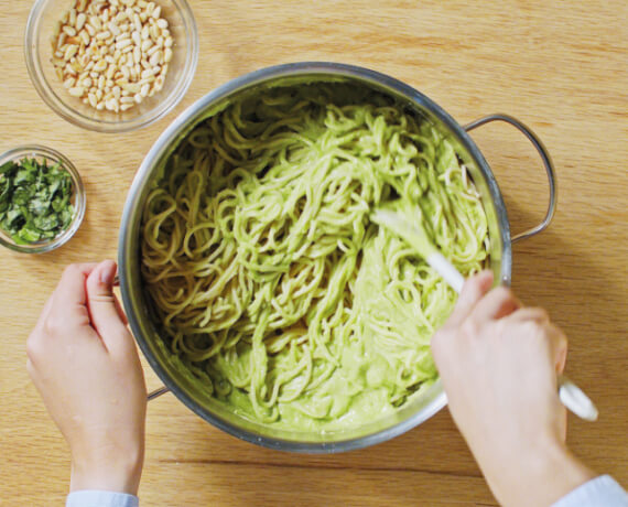 Spaghetti mit Avocadosauce - Rezept | LIDL Kochen